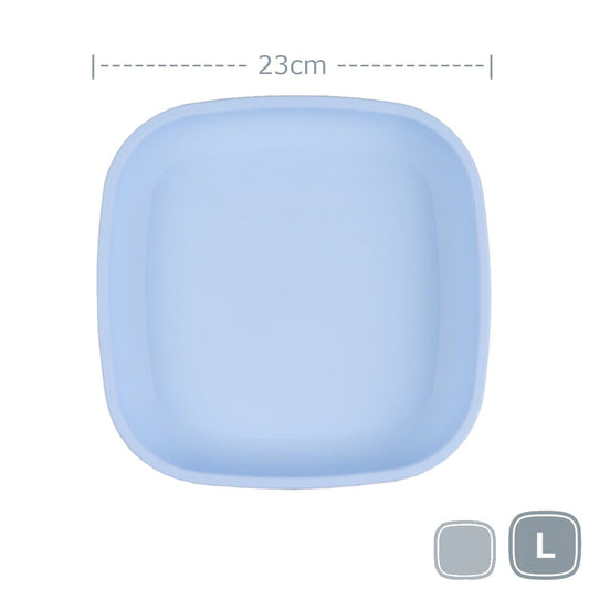 Replay Large Flat Plate - Ice Blue