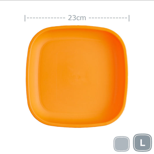 Replay Large Flat Plate - Orange