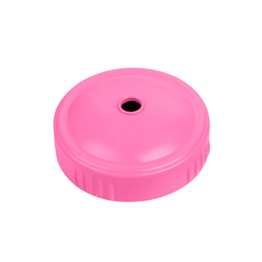 Straw Cup Lid - Bright Pink