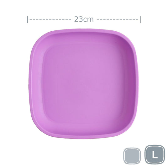 Replay Large Flat Plate - Purple