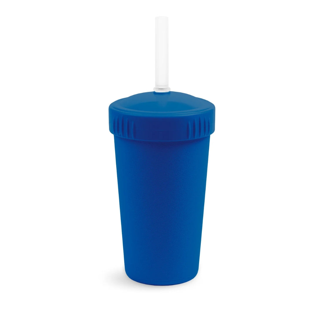 Replay Straw Cup with Reusable Straw - Navy Blue