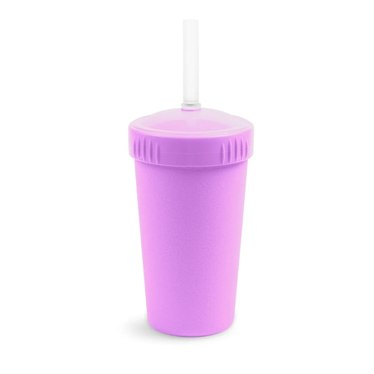 Replay Straw Cup with Reusable Straw - Purple