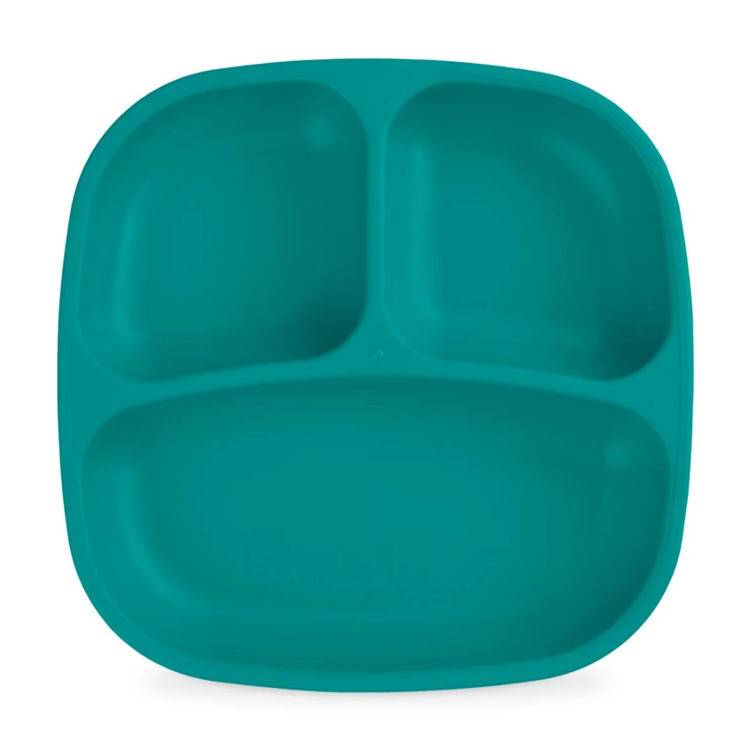 Replay divided plate teal - kids plate