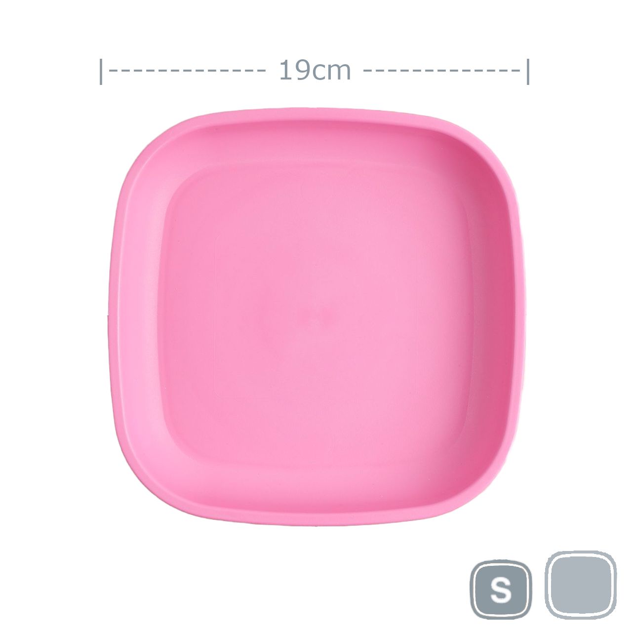 Replay Flat Plate - Bright Pink