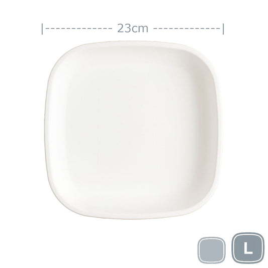 Replay Large Flat Plate - White