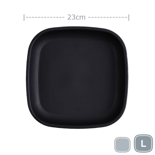 Replay Large Flat Plate - Black