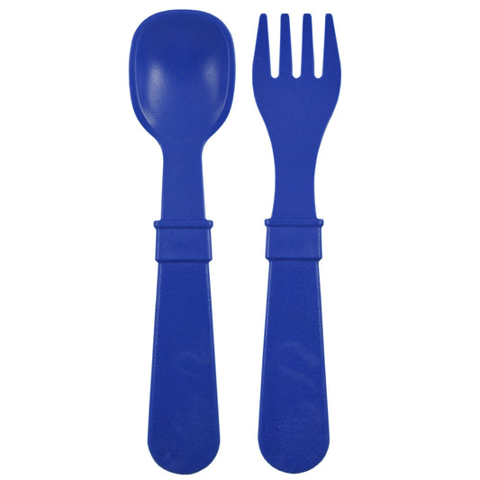 Replay Fork and Spoon - Navy Blue